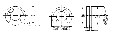 E-Type Circlips